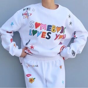 The Mayfair Group Mayfair x @iscreamcolour Somebody Loves You Crewneck